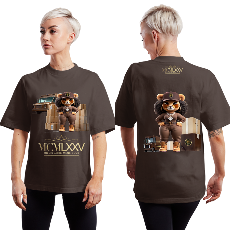 Ms. Thickums Tee Front and Back