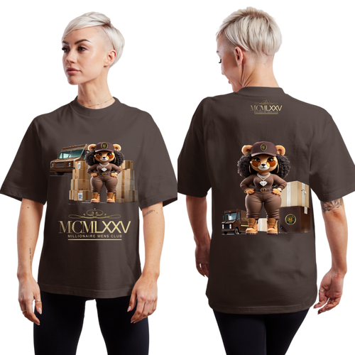 Ms. Thickums Tee Front and Back