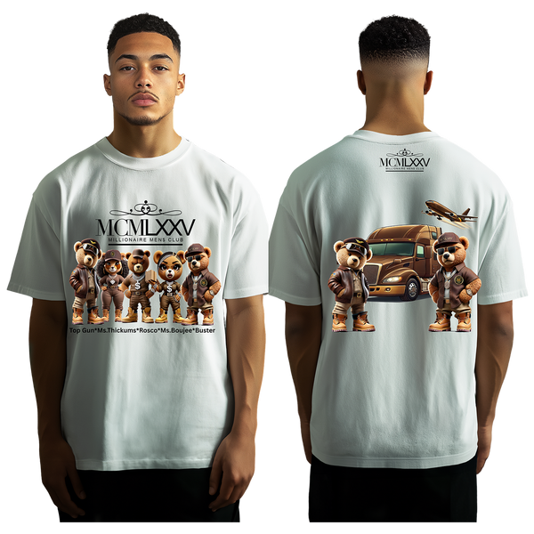 The Whole Gang T-Shirts - Top Gun & Buster Brown On Back