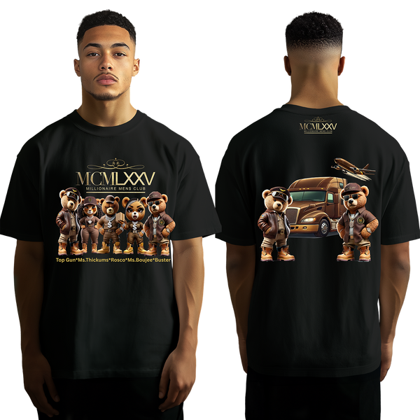 The Whole Gang T-Shirts - Top Gun & Buster Brown On Back