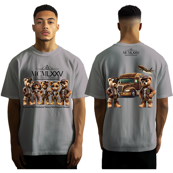 The Whole Gang T-Shirts - Top Gun & Buster Brown On Back