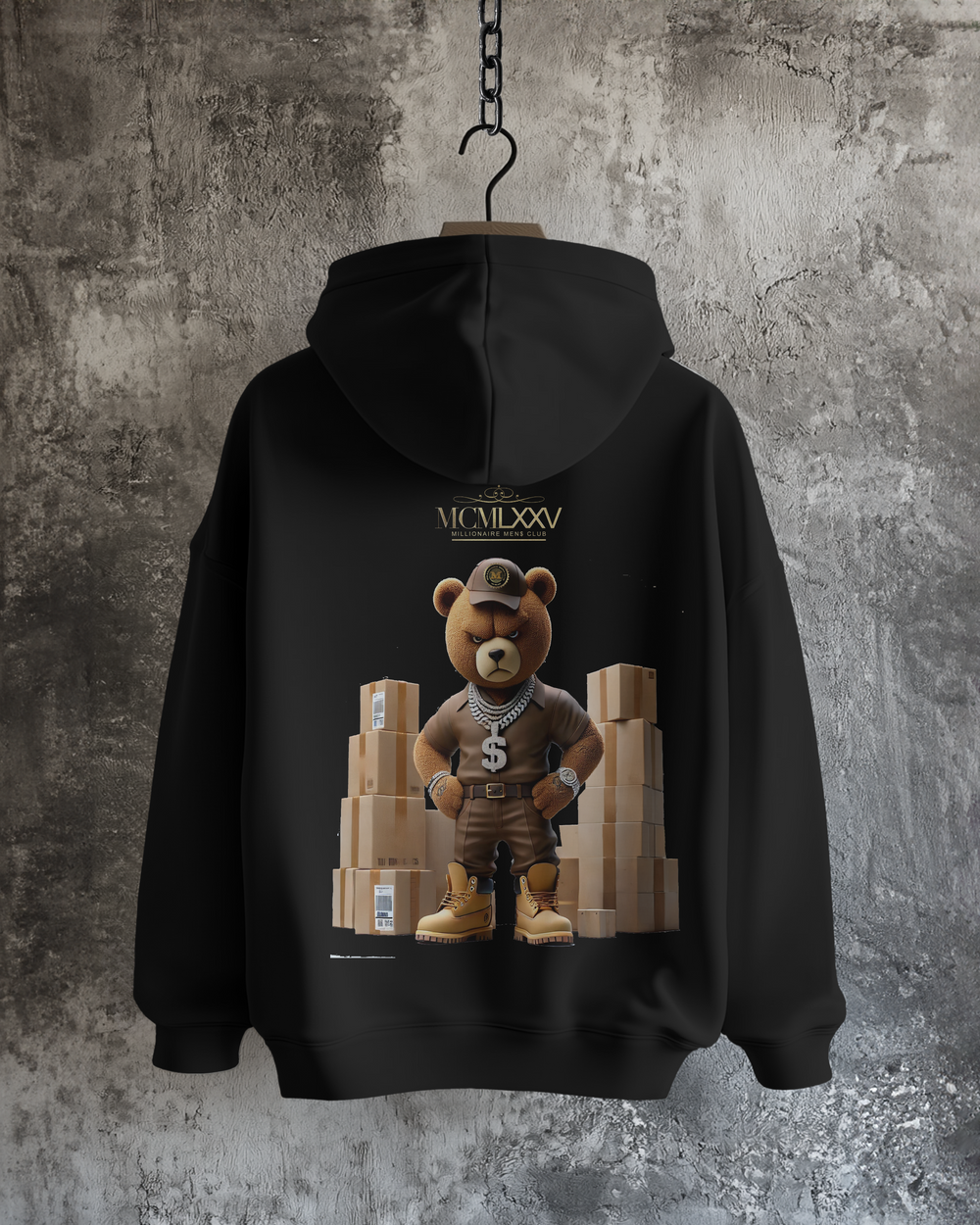 The Whole Gang Hoodie (Roscoe On Back)
