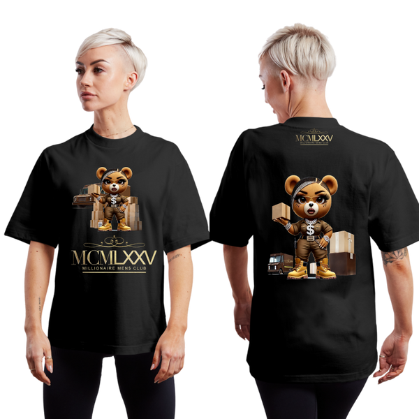 Ms. Boujee Tee Front and Back
