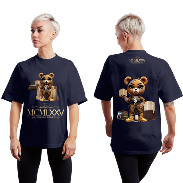 Ms. Boujee Tee Front and Back